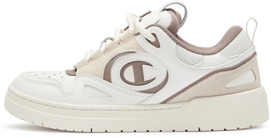 (Women) Champion Essentials Low 'Beige Patchwork' U3DFCTW02D1 (Women) Champion Essentials Low 'Beige Patchwork' U3DFCTW02D1
