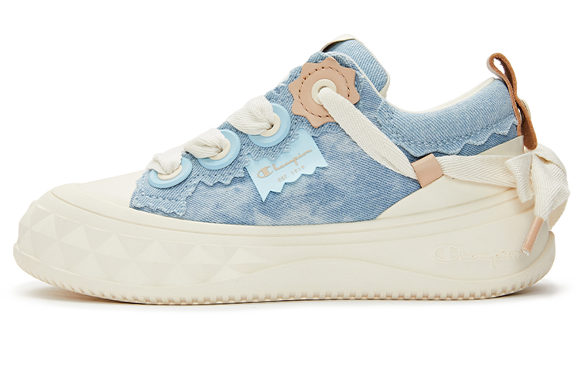 (Women) Champion Essentials Low 'Light Blue' U3BFCKW06M2