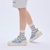 (W) Champion Essentials Low 'Biru Muda' U3BFCKW06M2