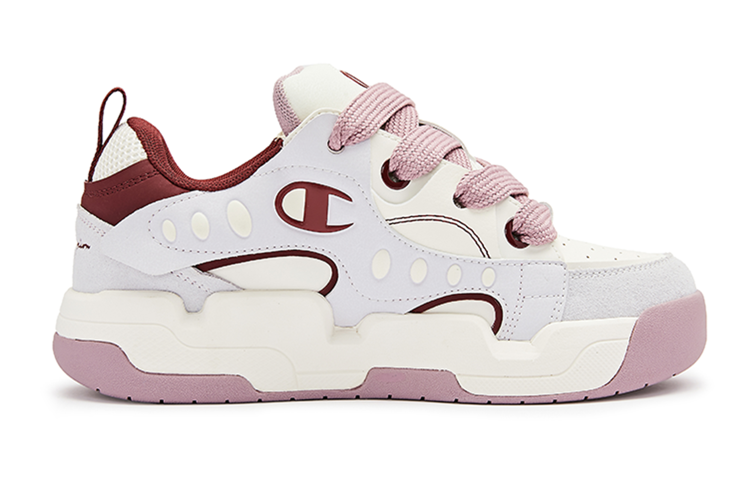 Order (Women) Champion Essentials Low 'Light Purple Colorblock' U3DFCTW06R2