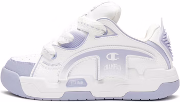 (Women) Champion Essentials Low 'Logo Playful Magic Tape Grey Purple' U3CFCTW16R2 (Women) Champion Essentials Low 'Logo Playful Magic Tape Grey Purple' U3CFCTW16R2