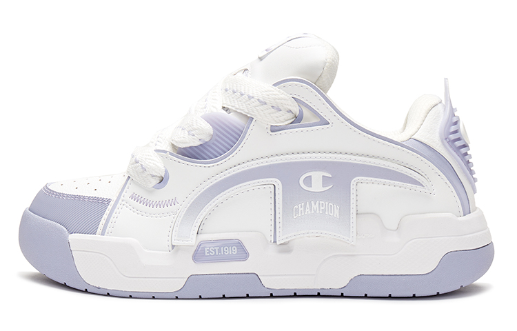 (Women) Champion Essentials Low 'Logo Playful Magic Tape Grey Purple' U3CFCTW16R2