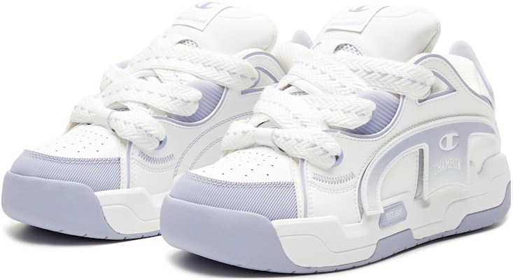 (Women) Champion Essentials Low 'Logo Playful Magic Tape Grey Purple' U3CFCTW16R2 Lookbook (Women) Champion Essentials Low 'Logo Playful Magic Tape Grey Purple' U3CFCTW16R2