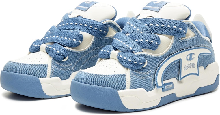 (W) Champion Essentials 低帮 "原蓝/奶白" U3CFCTW16M1 Lookbook (W) Champion Essentials 低帮 "原蓝/奶白" U3CFCTW16M1