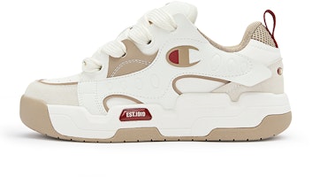 (Women) Champion Essentials Low 'Patchwork Brown' U3DFCTW06S3 (Women) Champion Essentials Low 'Patchwork Brown' U3DFCTW06S3