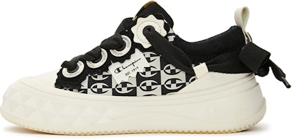 (Women) Champion Essentials Low 'Pineapple Thick Sole Black White' U3BFCKW06U3 (Women) Champion Essentials Low 'Pineapple Thick Sole Black White' U3BFCKW06U3