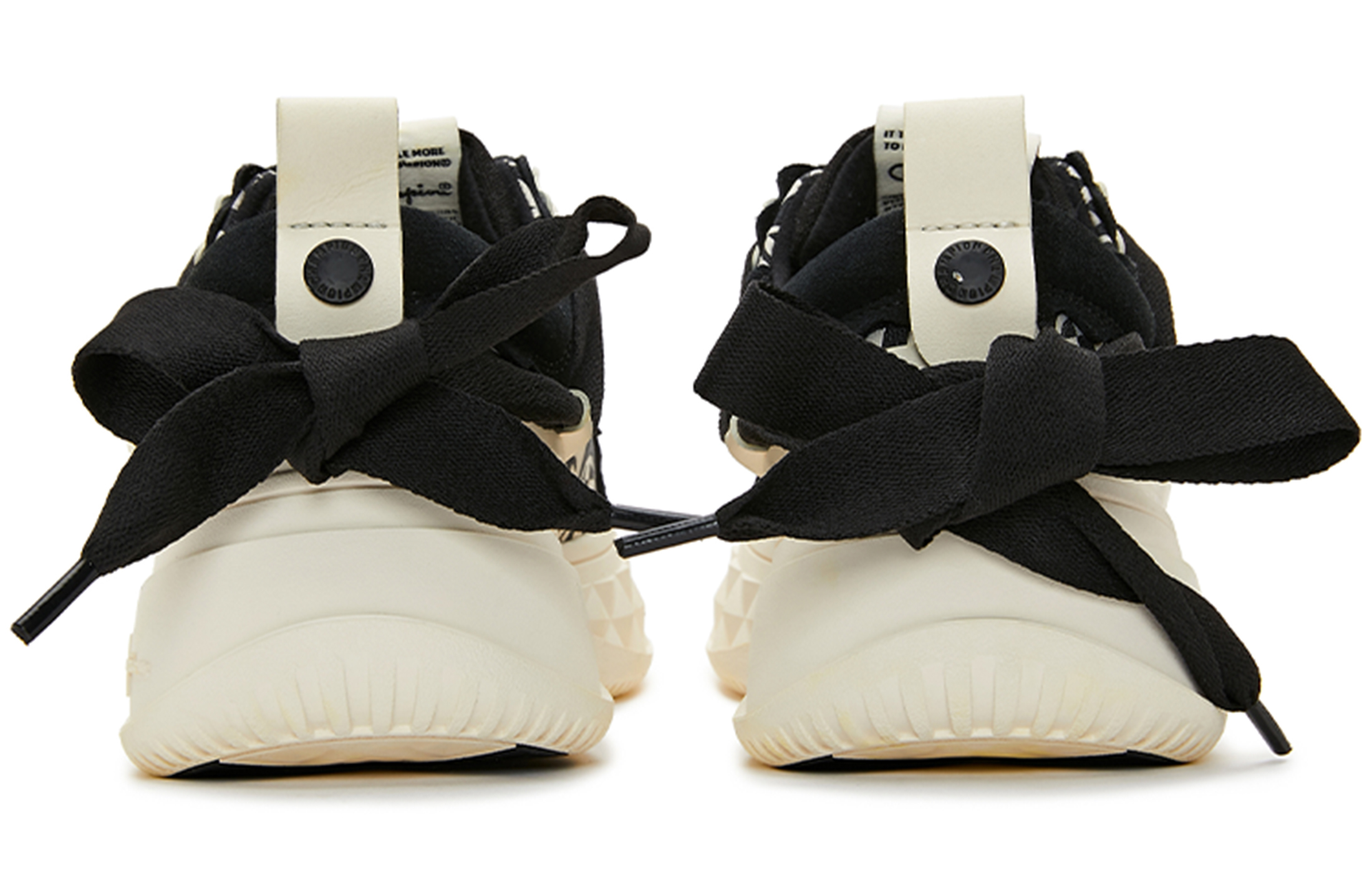 Shop (Women) Champion Essentials Low 'Pineapple Thick Sole Black White' U3BFCKW06U3