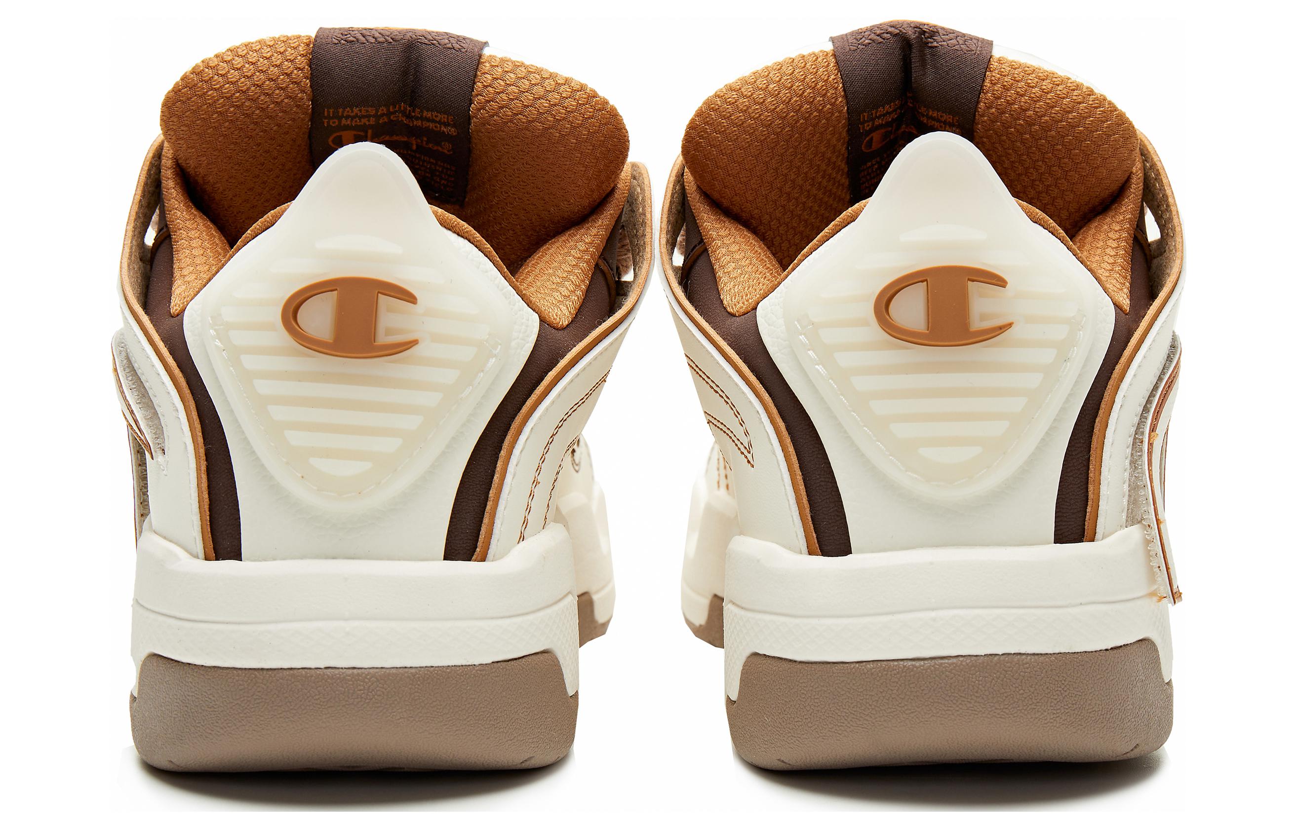 Shop (W) Champion Essentials Lage Sneakers ''Wit Tan'' U3CFCTW16S1