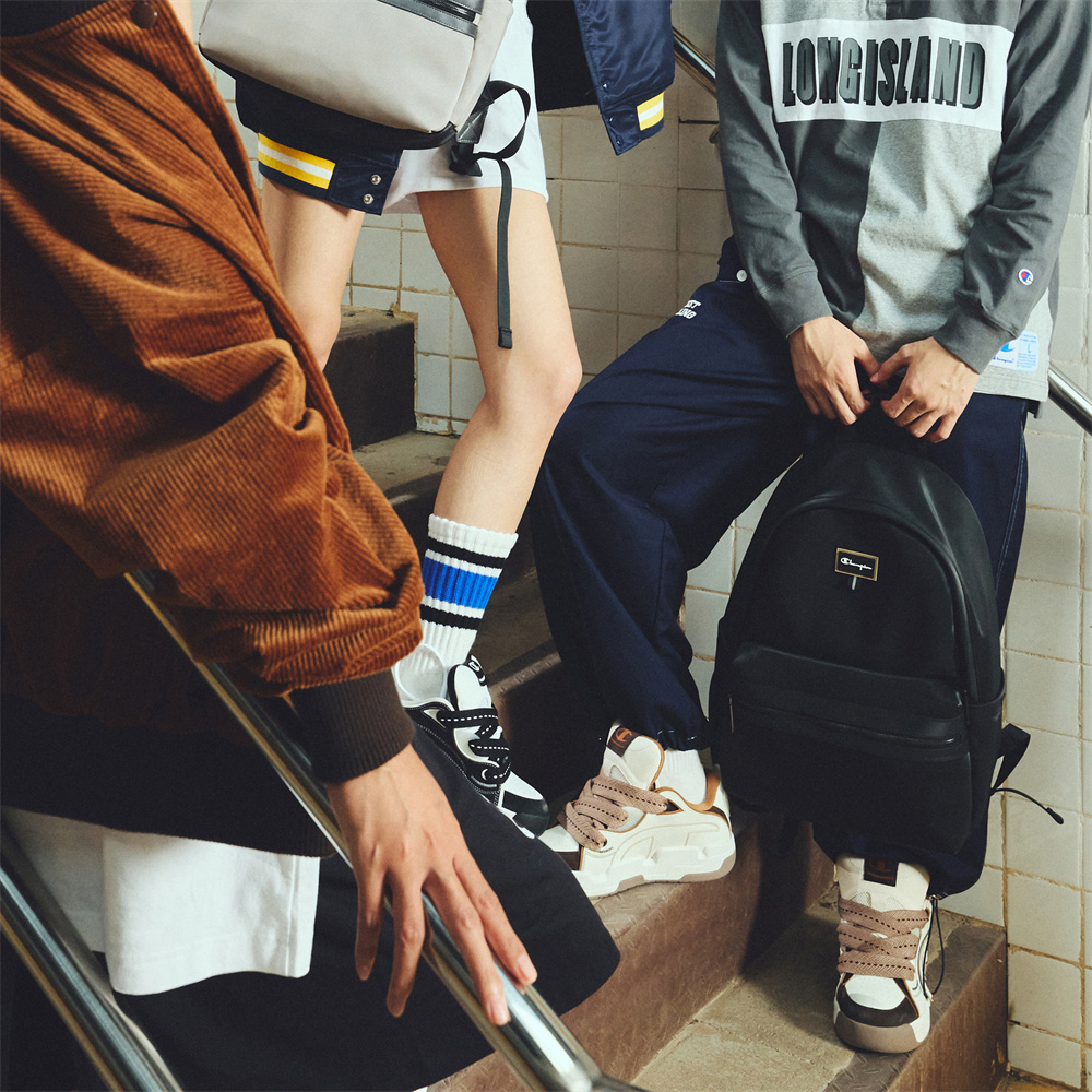 Cheap (W) Champion Essentials Lage Sneakers ''Wit Tan'' U3CFCTW16S1