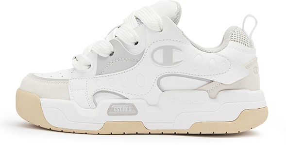 (W) Champion Essentials 低帮 白灰色 '拼色厚底' U3DFCTW06A4 Buy (W) Champion Essentials 低帮 白灰色 '拼色厚底' U3DFCTW06A4