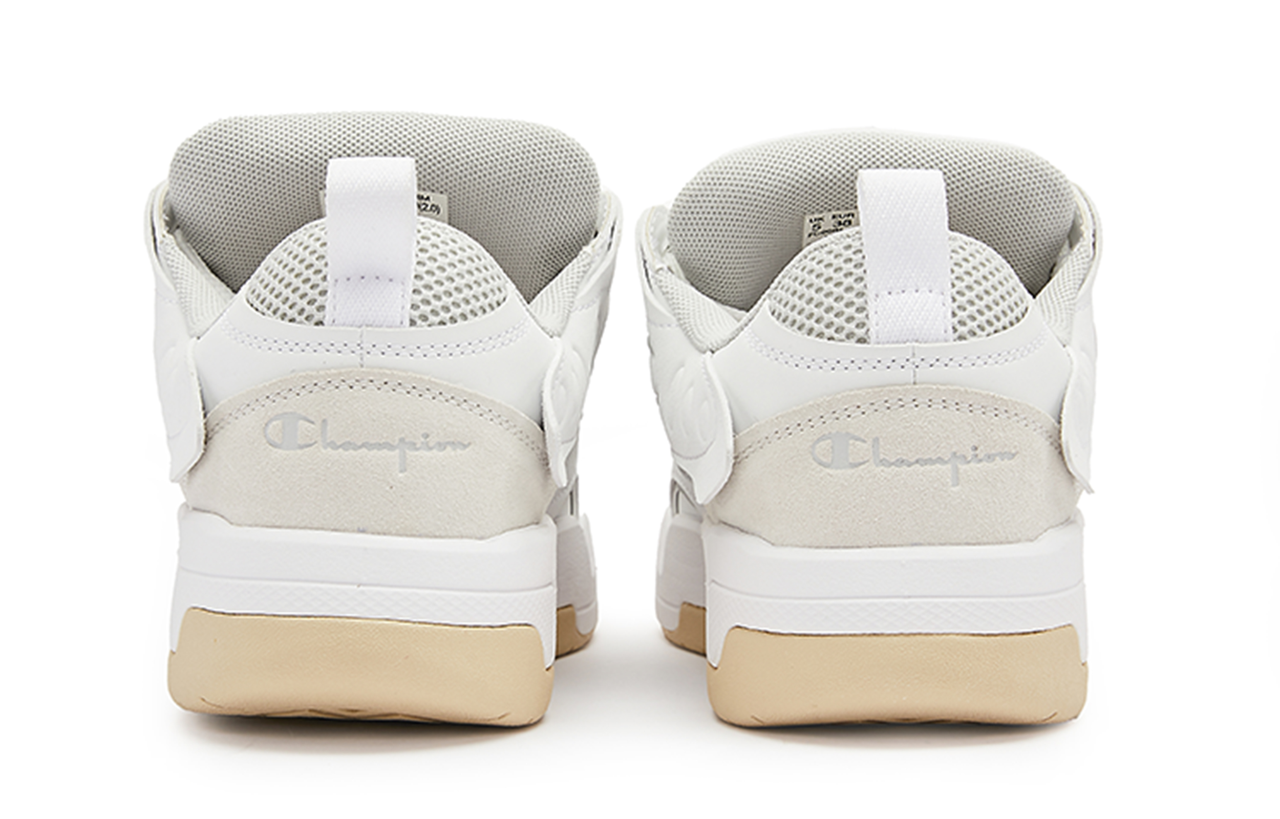Shop (W) Champion Essentials Baskets Basses Blanc Gris ''Colorblock Platform'' U3DFCTW06A4