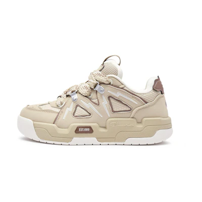 (W) Champion Essentials Mix Skate V1 Low 'Dopamine CMFT Beige'