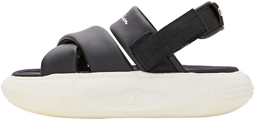 (W) Champion Sandalia Essentials 230 'Negro Leche Blanco' U3BFASW08U3 Buy (W) Champion Sandalia Essentials 230 'Negro Leche Blanco' U3BFASW08U3
