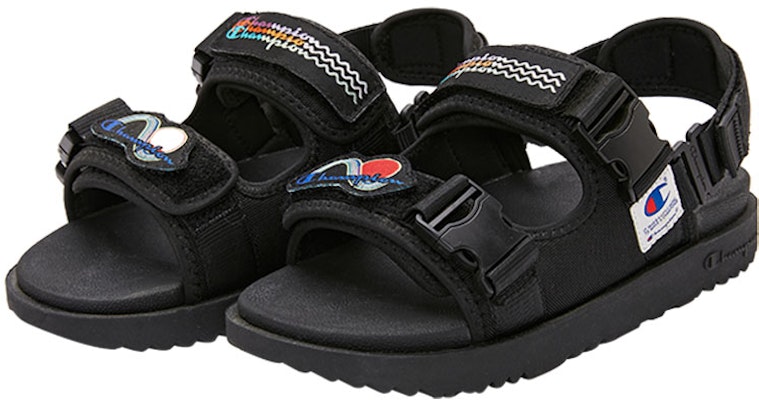 (W) Sandal Champion Essentials 'Hitam' U3BFASW07U1 Lookbook (W) Sandal Champion Essentials 'Hitam' U3BFASW07U1