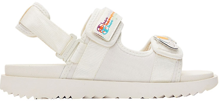 Champion 基本款 防滑耐磨 運動涼鞋 女式 奶白色 Order Champion 基本款 防滑耐磨 運動涼鞋 女式 奶白色