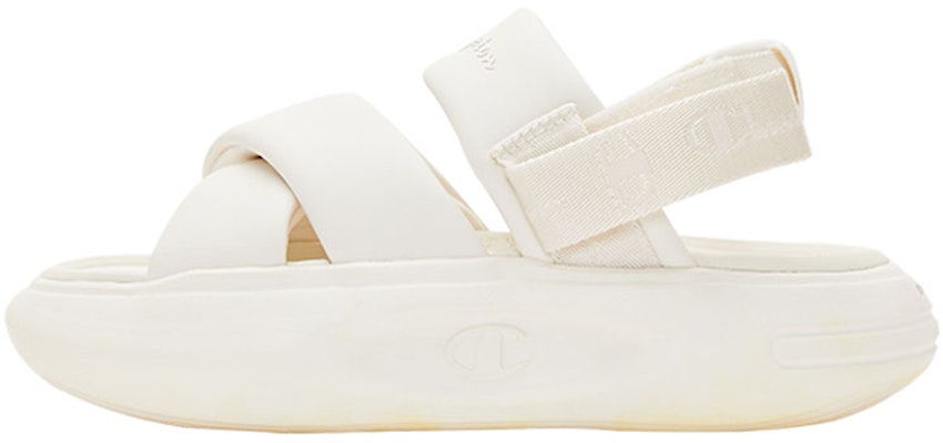 (W) Champion Essentials Sandal 'Putih Susu Velcro' U3BFASW08D3 Buy (W) Champion Essentials Sandal 'Putih Susu Velcro' U3BFASW08D3