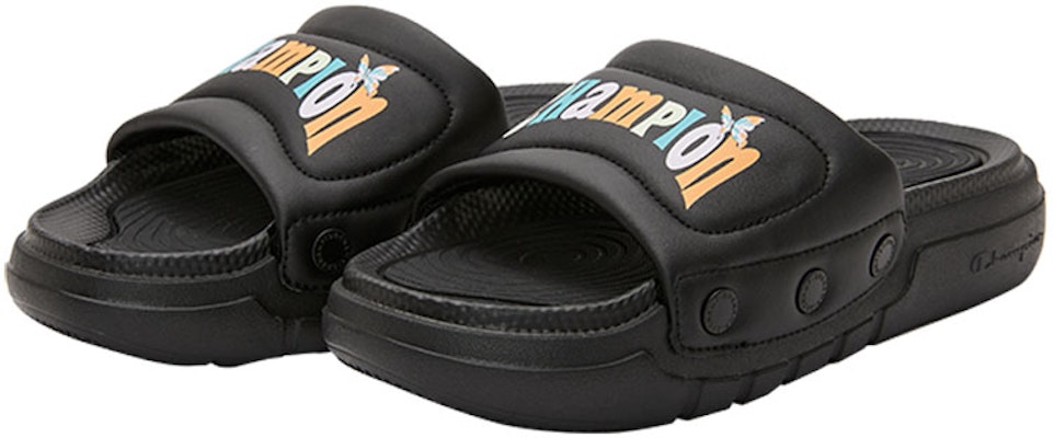(Women) Champion Essentials Slide 'Switch Black' U3BFASW06U1 Shop (Women) Champion Essentials Slide 'Switch Black' U3BFASW06U1