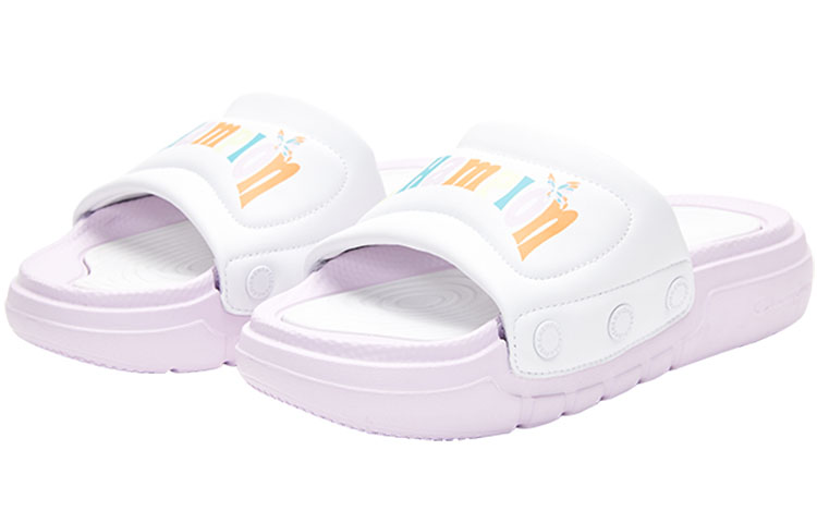 Shop (Women) Champion Essentials Slide 'Twilight Purple' U3BFASW06R2