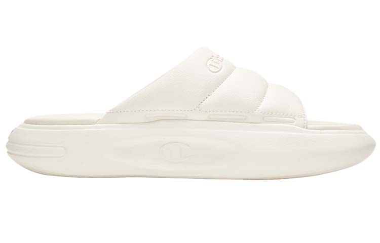 Order (Women) Champion Essentials Slide 'White Non-Slip Thick Sole' U3BFASW05D3