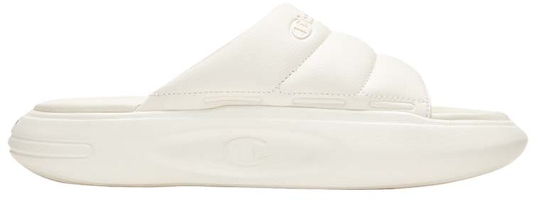 (Women) Champion Essentials Slide 'White Non-Slip Thick Sole' U3BFASW05D3 Order (Women) Champion Essentials Slide 'White Non-Slip Thick Sole' U3BFASW05D3