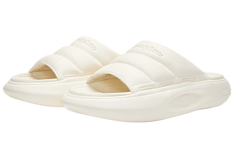 Lookbook (Women) Champion Essentials Slide 'White Non-Slip Thick Sole' U3BFASW05D3