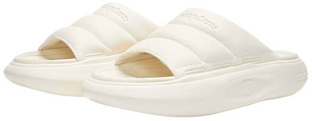 (Women) Champion Essentials Slide 'White Non-Slip Thick Sole' U3BFASW05D3 Lookbook (Women) Champion Essentials Slide 'White Non-Slip Thick Sole' U3BFASW05D3