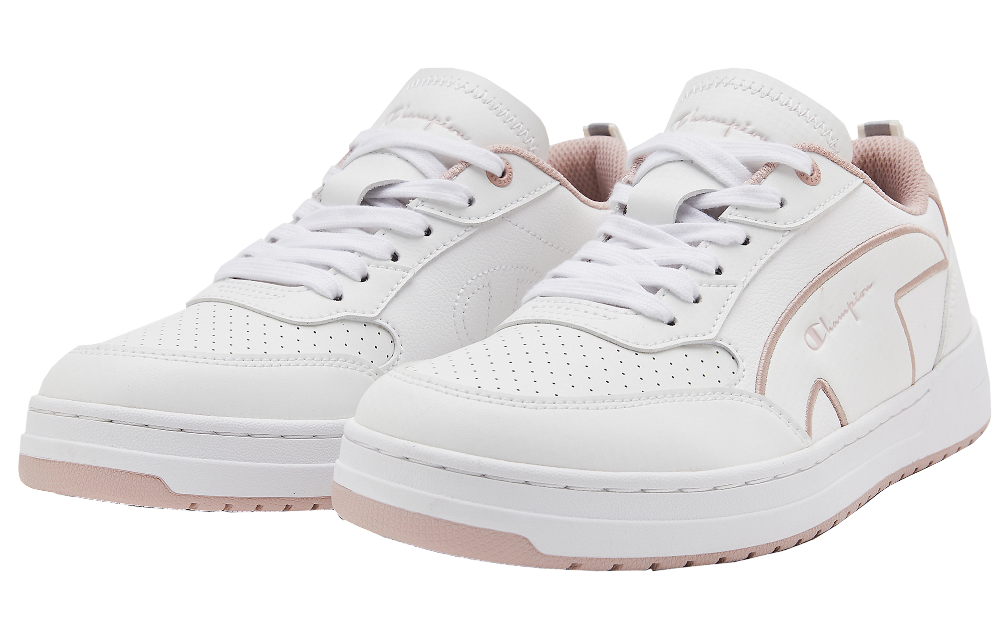 Order 冠軍 Essentials 系列 Street Arcade 1 戰斧鞋 經典LOGO低幫板鞋 女款 粉色