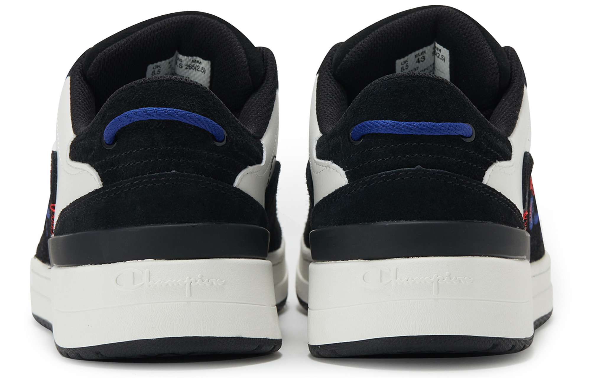 Shop (W) Champion Essentials Trend Blocking Low ''Noir Blanc'' U1DFCTW02U1