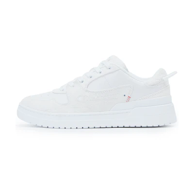 (W) Champion Essentials Trend Blocking Low 'Classic Retro Suede Patchwork White'