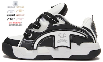 (Women) Champion Essentials TronSkate V1 'Black White Bread' U3AFCTW07U3 (Women) Champion Essentials TronSkate V1 'Black White Bread' U3AFCTW07U3