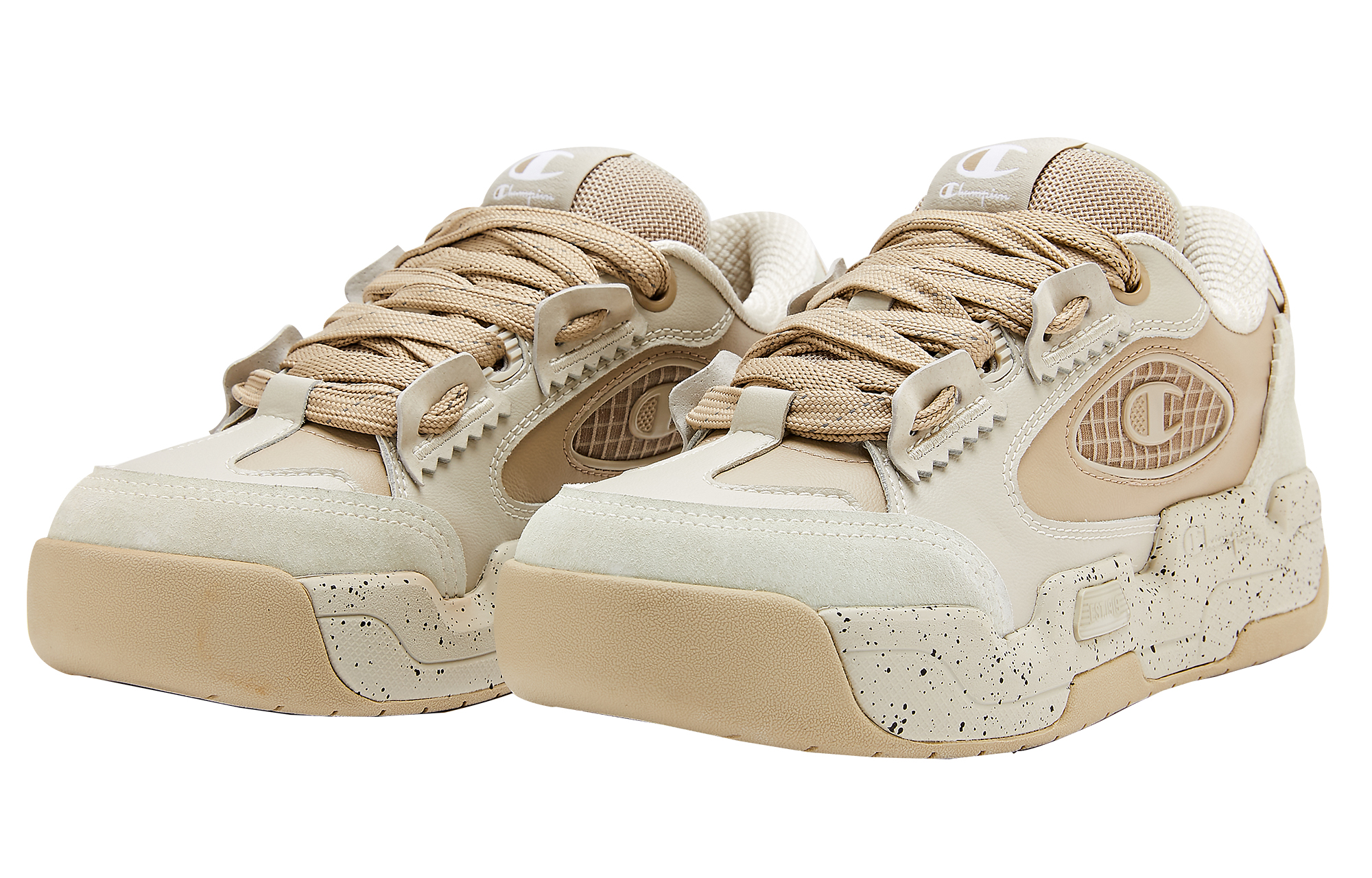 (W) Champion Essentials Valve V1 'Oatmeal Grey Plaid' 圖 2