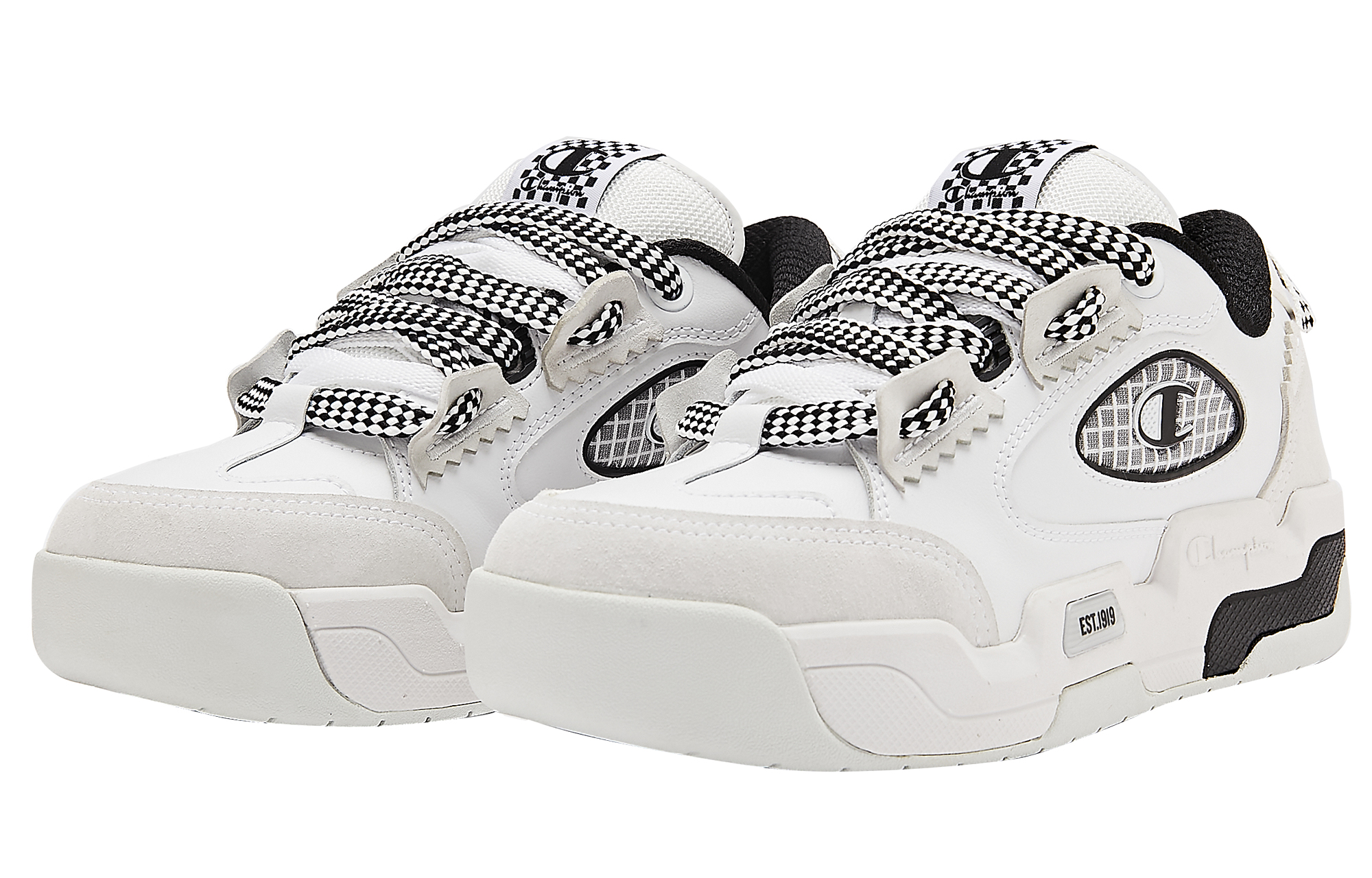 (W) Champion Essentials Valve V1 'Plaid Thick-Soled Low-Top' 圖 2