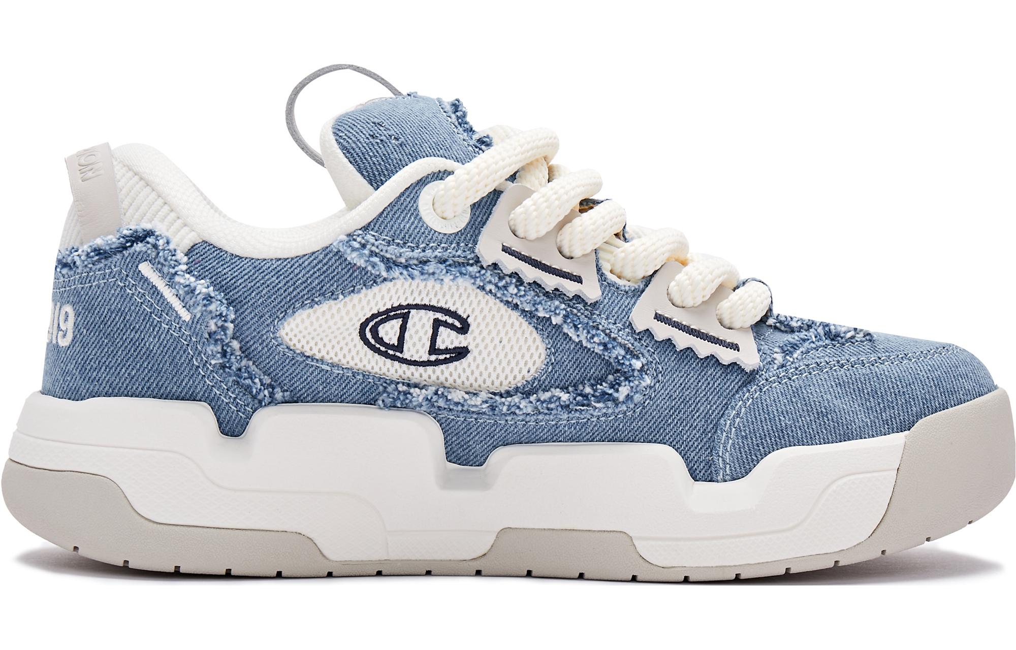 Order (W) Champion Essentials Valve V3 ''Blauw Colorblock Chunky Low-Top'' U3CFCTW07M1