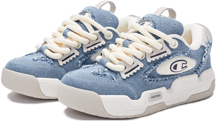 (W) Champion Essentials Valve V3 ''Blauw Colorblock Chunky Low-Top'' U3CFCTW07M1 Lookbook (W) Champion Essentials Valve V3 ''Blauw Colorblock Chunky Low-Top'' U3CFCTW07M1