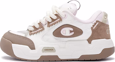 (Women) Champion Essentials Valve V3 Brown 'Bread Shoes Meilade Colorblock Low-Top Sneakers' U3CFCTW07S1 (Women) Champion Essentials Valve V3 Brown 'Bread Shoes Meilade Colorblock Low-Top Sneakers' U3CFCTW07S1