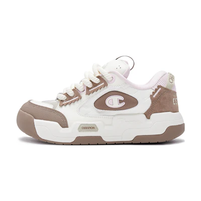 (W) Champion Essentials Valve V3 Brown 'Bread Shoes Meilade Colorblock Low-Top Sneakers'