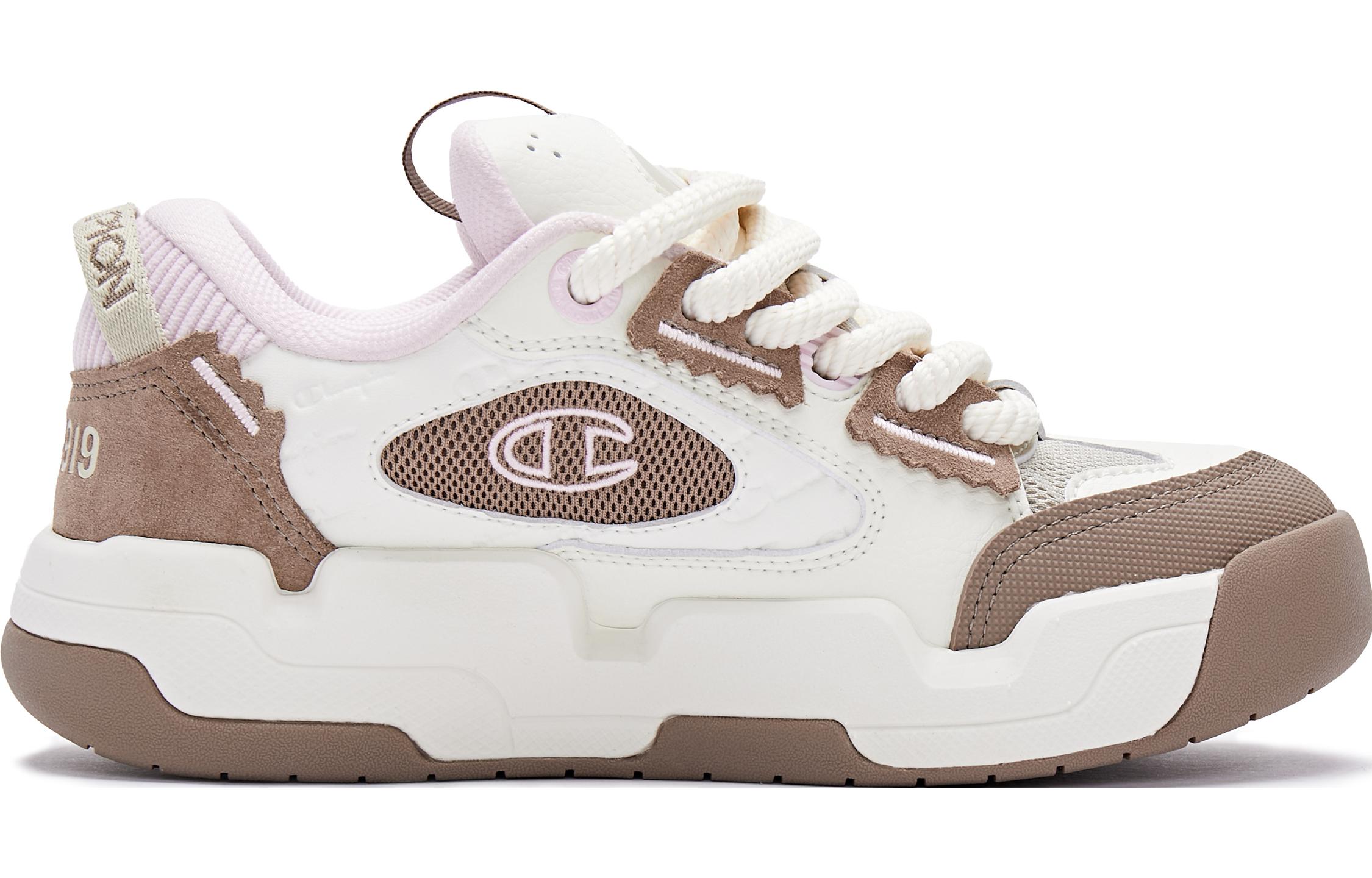 Order (W) Champion Essentials Valve V3 Bruin ''Bread Shoes Meilade Colorblock Lage Sneakers'' U3CFCTW07S1