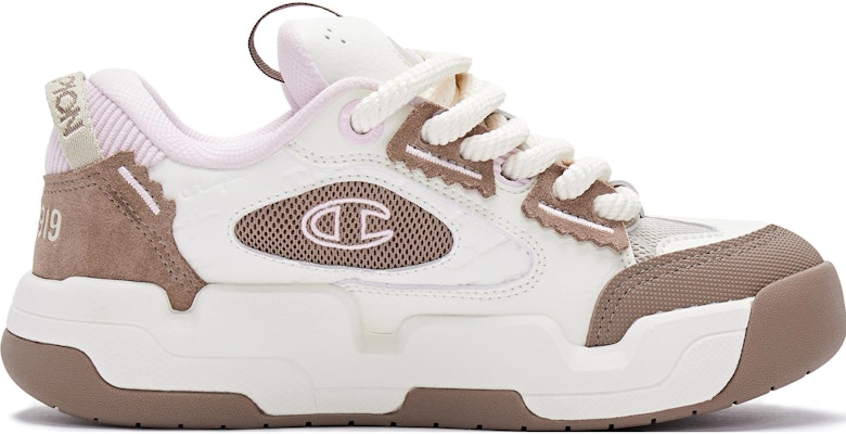 (W) Champion Essentials Valve V3 Brown 'Sepatu Roti Meilade Sneakers Rendah Warna Blok' U3CFCTW07S1 Order (W) Champion Essentials Valve V3 Brown 'Sepatu Roti Meilade Sneakers Rendah Warna Blok' U3CFCTW07S1