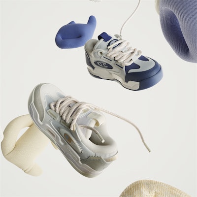 (Women) Champion Essentials Valve V3 Low Top Sneakers 'Dopamine Light Khaki Colorblock' U3CFCTW07F2 Cheap (Women) Champion Essentials Valve V3 Low Top Sneakers 'Dopamine Light Khaki Colorblock' U3CFCTW07F2