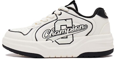(Women) Champion Essentials Varsity 1 'Comfort Versatile Non-Slip Durable Low Top White Black' U3CFCTW10U3 (Women) Champion Essentials Varsity 1 'Comfort Versatile Non-Slip Durable Low Top White Black' U3CFCTW10U3