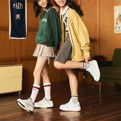 (Women) Champion Essentials Varsity 1 'Comfort Versatile Non-Slip Durable Low Top White Black' U3CFCTW10U3 Cheap (Women) Champion Essentials Varsity 1 'Comfort Versatile Non-Slip Durable Low Top White Black' U3CFCTW10U3