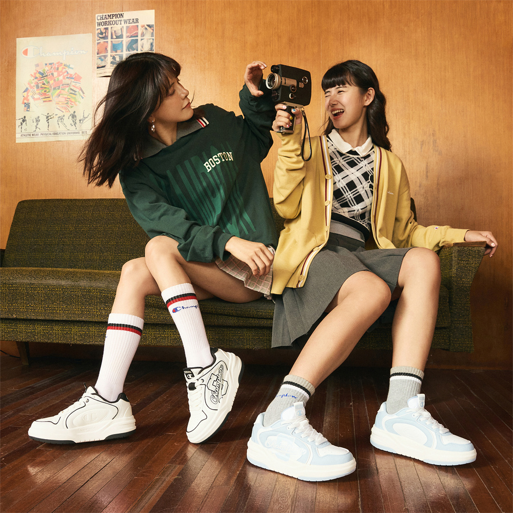 Sizing (W) Champion Essentials Varsity 1 Bas ''Bleu Blanc'' U3CFCTW10M2