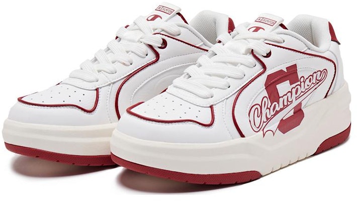 (W) Champion Essentials Varsity 1 Low '队红' U3CFCTW10L1 Lookbook (W) Champion Essentials Varsity 1 Low '队红' U3CFCTW10L1