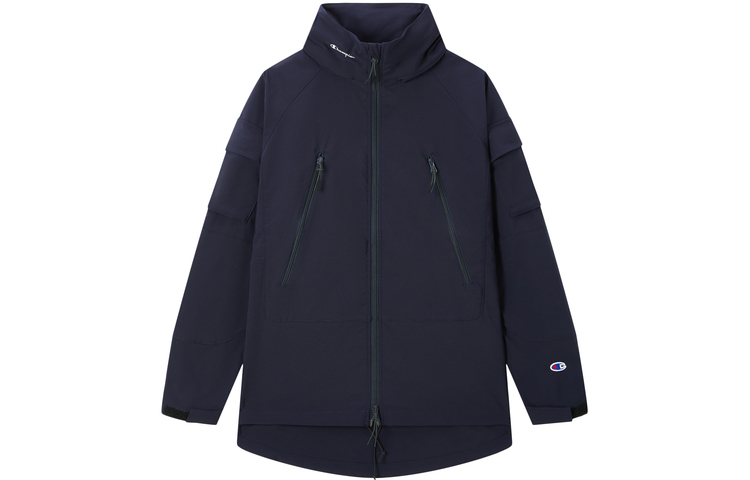 (Women) Champion FW22 Black Edition  Embroidered Logo Loose-fit Jacket Japan Exclusive CW-R606-1