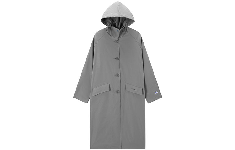 Shop (Women) Champion FW22 Black Edition  Long Sports Jacket with Logo Print Japan Edition. CW-W610