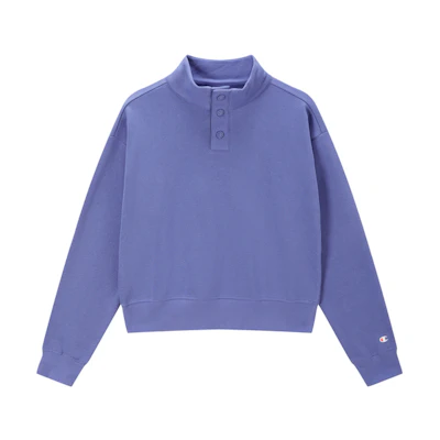 (Women) Champion FW22 Legacy Oversized Classic Logo Fleece Pullover Sweatshirt EW-WSW11