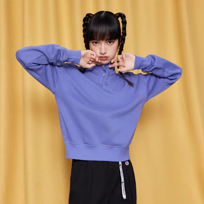 (Women) Champion FW22 Legacy Oversized Classic Logo Fleece Pullover Sweatshirt EW-WSW11 8