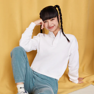 (Women) Champion FW22 Legacy Oversized Classic Logo Fleece Pullover Sweatshirt EW-WSW11 Purchase (Women) Champion FW22 Legacy Oversized Classic Logo Fleece Pullover Sweatshirt EW-WSW11