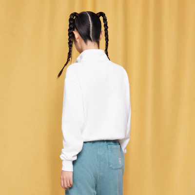 (Women) Champion FW22 Legacy Oversized Classic Logo Fleece Pullover Sweatshirt EW-WSW11 Details for (Women) Champion FW22 Legacy Oversized Classic Logo Fleece Pullover Sweatshirt EW-WSW11