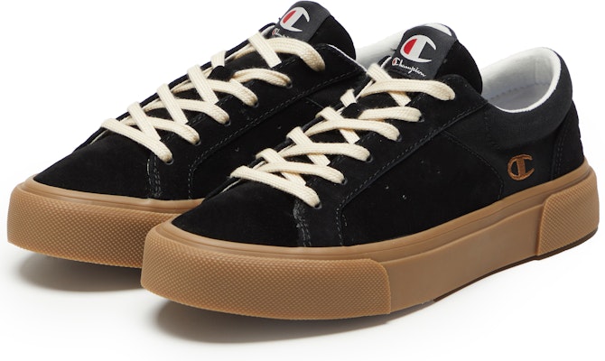 (W) Champion Heritage Suede Low 'Black Essentials' Hitam Essentials Kasut. U1CFCTW09U1 Order (W) Champion Heritage Suede Low 'Black Essentials' Hitam Essentials Kasut. U1CFCTW09U1